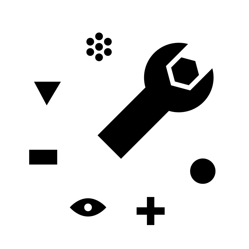 Wrench, symbol of our technical benefits